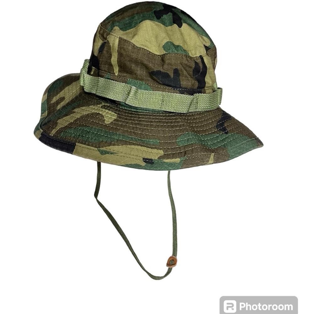 R&B Cammo Safari Hat Sz 7 1/4